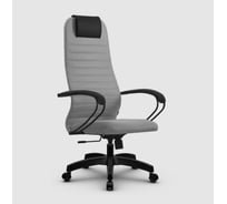 Кресло МЕТТА SU-B-10 подлокотники 100, основание 001, светло-серый z308966951