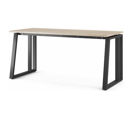 Стол офисный Kobor TS2-120/80 black/natural 215488