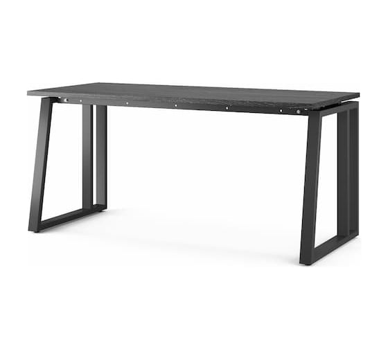 Стол офисный Kobor TS2-140/60 black/wood 215454