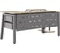 Kobor Стол офисный AB-180/70 aluminum/natural 211116 4