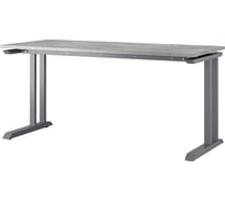Kobor Стол офисный L1-100/70 graphite/chicago 211798