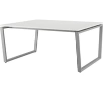 Стол офисный Kobor OTR/2-100/120 aluminum/premium 217698