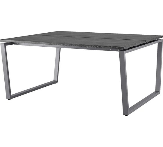 Стол офисный Kobor OTR/2-120/120 graphite/wood 217637