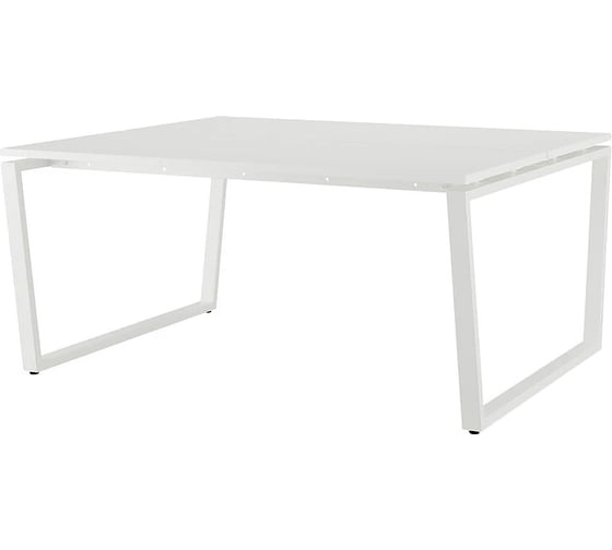 Стол офисный Kobor OTR/2-120/160 white/premium 217817