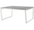Стол офисный Kobor OTR/2-120/160 white/chicago 217838 1