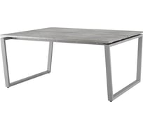 Стол офисный Kobor OTR/2-160/140 aluminum/chicago 217729