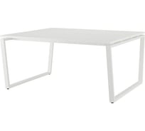 Стол офисный Kobor OTR/2-160/140 white/premium 217812