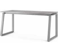 Стол офисный Kobor TS1-180/70 aluminum/chicago 215234