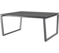 Стол офисный Kobor OTR/2-180/140 graphite/wood 217647