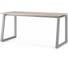 Стол офисный Kobor TS1-80/60 aluminum/natural 215264 1