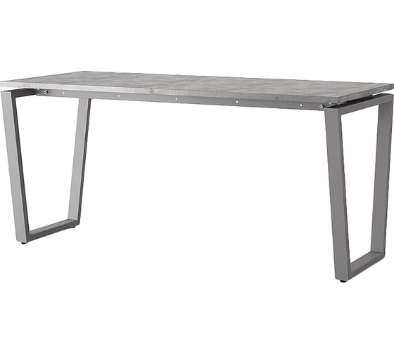Стол офисный Kobor OTR-100/70 aluminum/chicago 214398