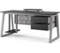 Стол компьютерный Kobor KTR-80/60 aluminum/wood 253995 3