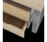 Стол офисный Kobor TB/2-180/160 aluminum/natural 218195 6