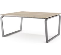 Стол офисный Kobor TB/2-160/160 aluminum/natural 218194
