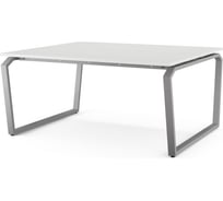 Стол офисный Kobor TB/2-180/160 aluminum/premium 218132