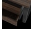 Стол офисный Kobor TB/2-180/140 black/charlston 218001 5