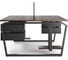 Стол офисный Kobor TB/2-180/160 black/charlston 218008 4
