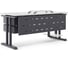 Стол компьютерный Kobor KT-160/70 graphite/premium 252612 4