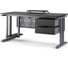Стол компьютерный Kobor KT-140/70 graphite/wood 252653 5