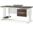 Стол компьютерный Kobor KT-140/70 white/charlston 252903 5