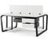 Стол офисный Kobor TB/2-180/160 black/premium 217924 2