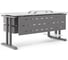 Стол компьютерный Kobor KT-120/70 aluminum/premium 252714 4