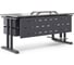 Стол компьютерный Kobor KT-160/70 graphite/chicago 252633 4