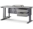 Стол компьютерный Kobor KT-160/70 graphite/chicago 252633 5