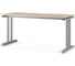 Стол компьютерный Kobor KT-160/70 aluminum/natural 252779 1