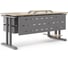 Стол компьютерный Kobor KT-160/70 aluminum/natural 252779 4