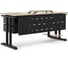 Стол компьютерный Kobor KT-120/70 black/natural 252569 4