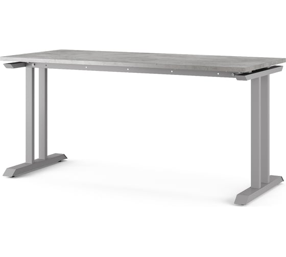 Стол компьютерный Kobor KT-100/70 aluminum/chicago 252734