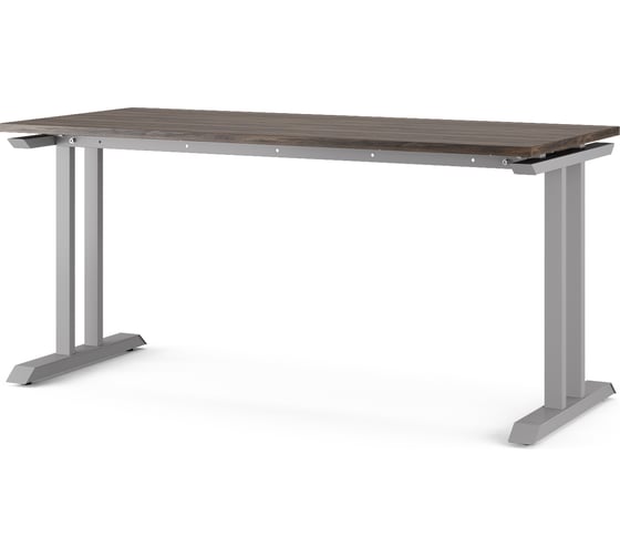 Стол компьютерный Kobor KT-160/60 aluminum/charlston 252793
