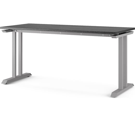 Стол компьютерный Kobor KT-160/60 aluminum/wood 252751