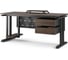 Стол компьютерный Kobor KT-160/60 black/charlston 252585 5