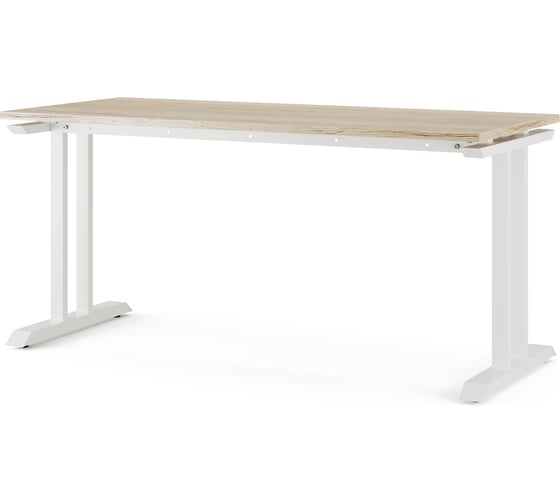 Стол компьютерный Kobor KT-120/60 white/natural 252874