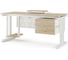 Стол компьютерный Kobor KT-120/60 white/natural 252874 5