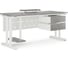 Стол компьютерный Kobor KT-120/70 white/chicago 252839 5