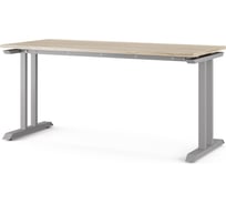 Стол компьютерный Kobor KT-160/60 aluminum/natural 252772