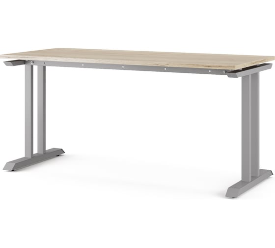 Стол компьютерный Kobor KT-160/60 aluminum/natural 252772