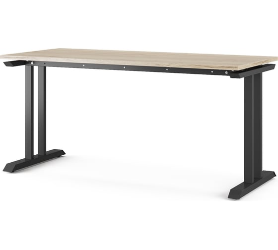Стол компьютерный Kobor KT-160/60 black/natural 252564