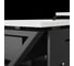 Стол компьютерный Kobor KW-120/60 black/premium 251251 5