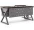 Стол компьютерный Kobor KW-120/60 aluminum/charlston 251543 3