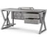 Стол компьютерный Kobor KW-120/60 aluminum/chicago 251480 3