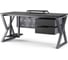 Стол компьютерный Kobor KW-120/70 graphite/wood 251404 3