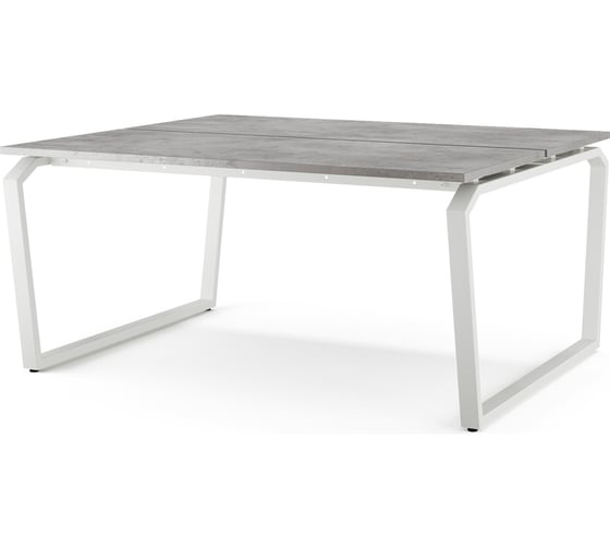 Стол офисный Kobor TB/2-80/120 white/chicago 218238