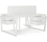 Стол офисный Kobor TB/2-160/120 white/premium 218221 2