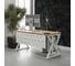 Стол компьютерный Kobor KW-120/70 white/natural 251633 6
