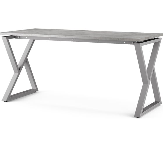 Стол компьютерный Kobor KW-120/70 aluminum/chicago 251487