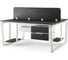 Стол офисный Kobor TB/2-180/140 white/wood 218271 2